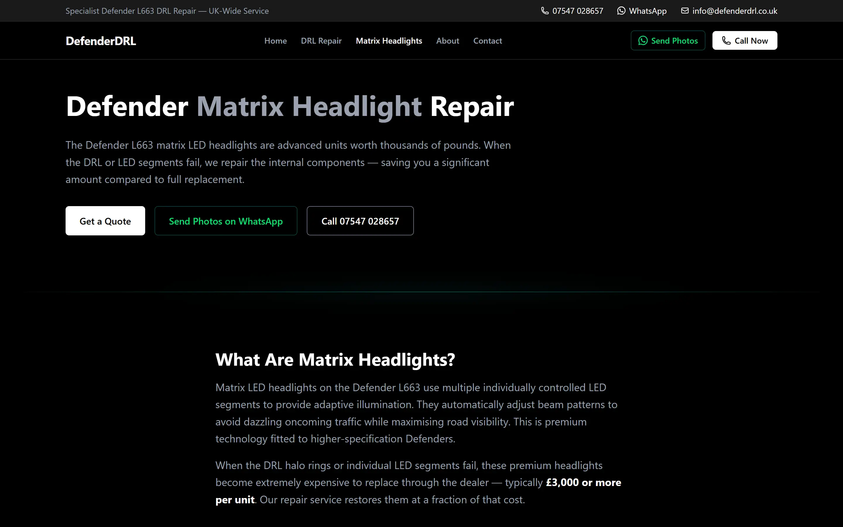 DRL compatibility and pricing matrix